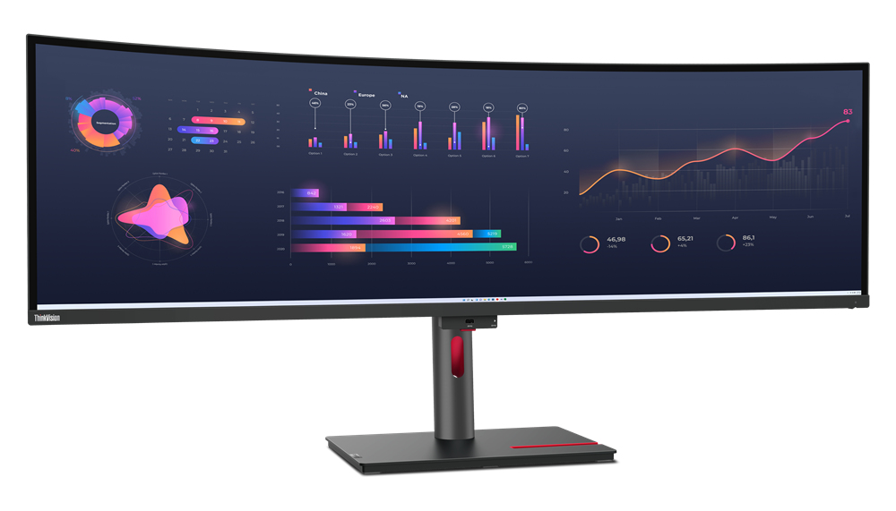 Lenovo 23.8" LED - ThinkVision T24i-30 - Ecran PC - | Muséericorde